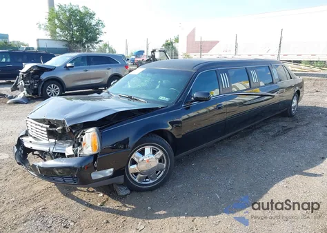 2004 Cadillac Deville Standard from USA, damaged, VIN 1GEEH90YX4U550031